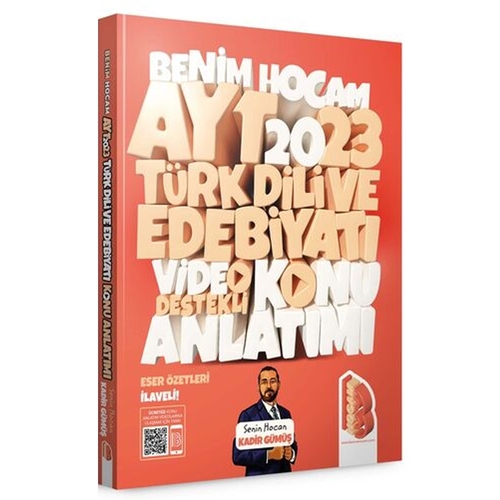 AYT Türk Dili Ve Edebiyatı Video Destekli Konu Anlatımı Benim Hocam Yayınları 2023
