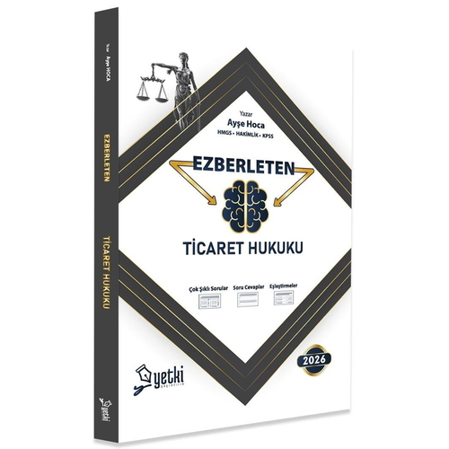 Ezberleten Ticaret Hukuku Soru Bankası Yetki Yayınları 2026