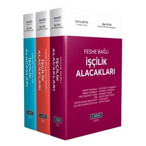 İşçilik Alacakları Ortak Konular 3 Cilt - Uğur Ocak