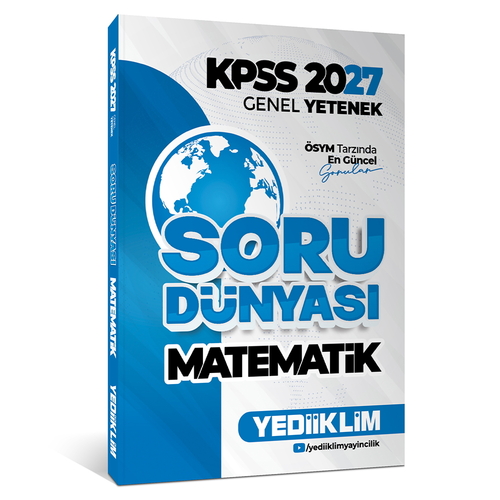 KPSS Genel Yetenek Matematik Soru Dünyası Yediiklim Yayınları 2027