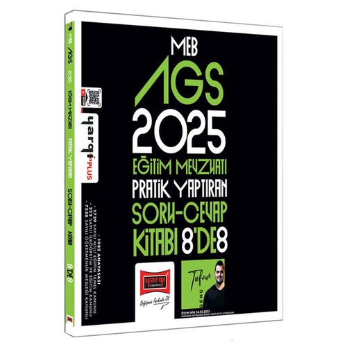 MEB AGS Eğitim Mevzuatı Pratik Yaptıran Soru-Cevap Kitabı Yargı Yayınları 2025