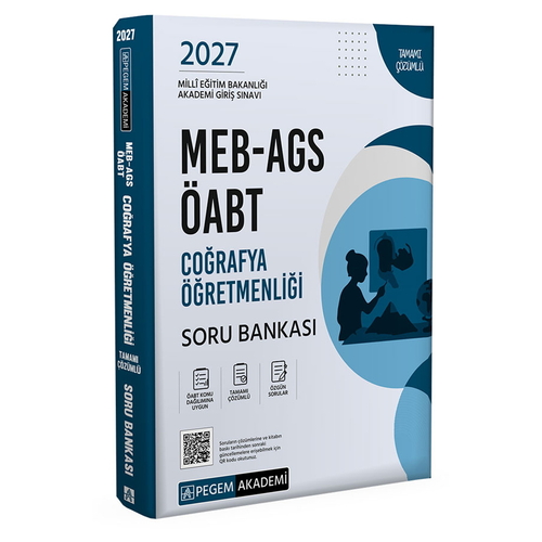 MEB AGS ÖABT Coğrafya Öğretmenliği Soru Bankası Pegem Akademi 2027