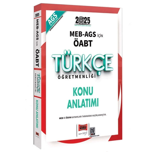 MEB AGS ÖABT Türkçe Öğretmenliği Konu Anlatımı Yargı Yayınları 2025