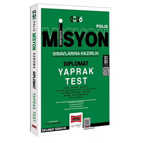 Polis Misyon Koruma Sınavlarına Hazırlık Diplomat Yaprak Test Yargı Yayınları 2026