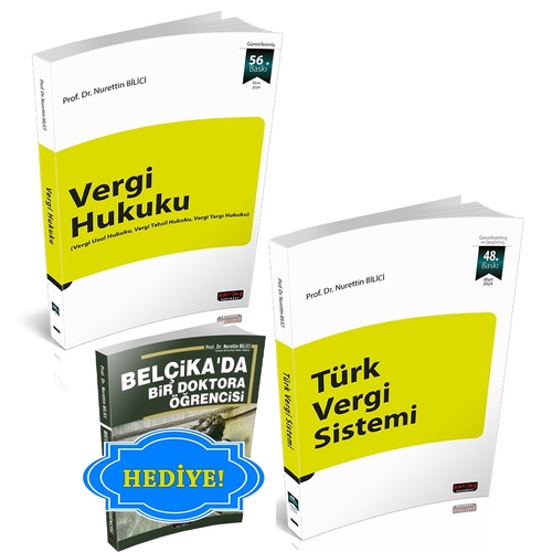 Vergi Hukuku, Türk Vergi Sistemi Seti - Nurettin Bilici