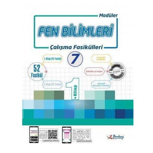 7. Sınıf Fen Bilimleri Çalışma Fasikülleri Berkay Yayınları