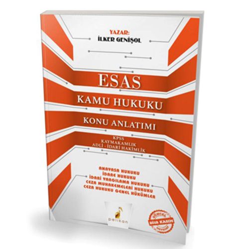 Esas Kamu Hukuku Konu Anlatımı - İlker Genişol