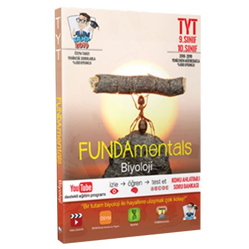 YKS TYT FUNDAmentals Biyoloji Konu Anlatımlı Soru Bankası Tonguç Akademi Yayınları