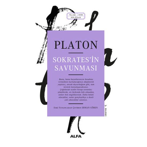 Sokrates\'in Savunması - Platon
