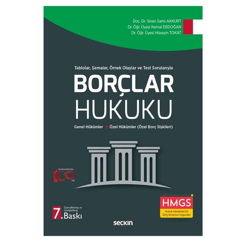 Borçlar Hukuku - Sinan Sami Akkurt, Kemal Erdoğan, Hüseyin Tokat