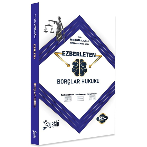 Ezberleten Borçlar Hukuku Soru Bankası Yetki Yayınları 2026