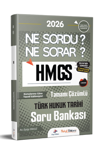 HMGS Hakimlik Ne Sordu Ne Sorar Türk Hukuk Tarihi Soru Bankası Dizgi Kitap Yayınları 2026