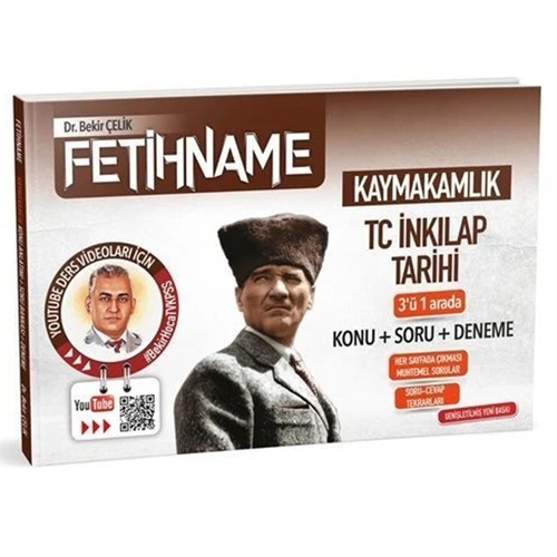 Kaymakamlık Fetihname TC İnkılap Tarihi Konu, Soru, Deneme - Bekir Çelik