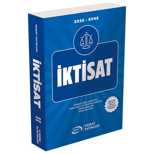 KPSS A Grubu İktisat Konu Anlatımı Murat Yayınları 2026