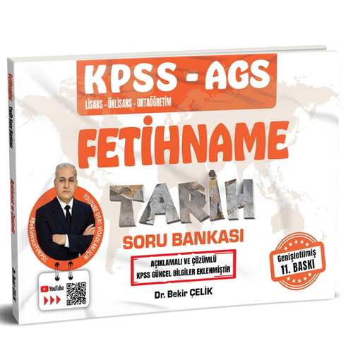 KPSS AGS FETİHNAME Tarih Soru Bankası - Bekir Çelik 2026