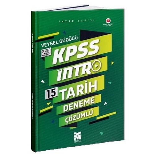 KPSS Tarih İntro 15 Deneme Veysel Güdücü Modus Yayınları 2021