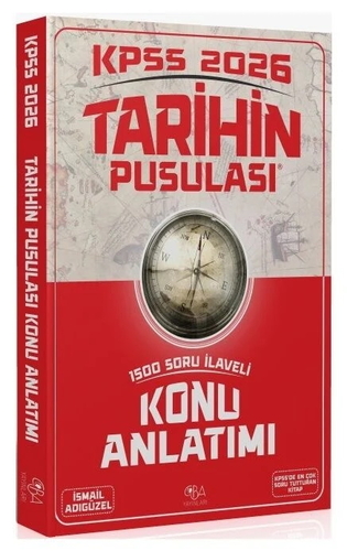 KPSS Tarihin Pusulası Konu Anlatımlı CBA Yayınları 2026