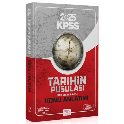 KPSS Tarihin Pusulası Konu Anlatımlı CBA Yayınları 2025