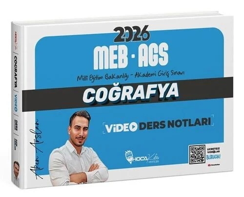 MEB AGS Coğrafya Video Ders Notları Hoca Kafası Yayınları 2026