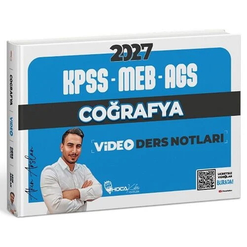MEB AGS Coğrafya Video Ders Notları Hoca Kafası Yayınları 2027