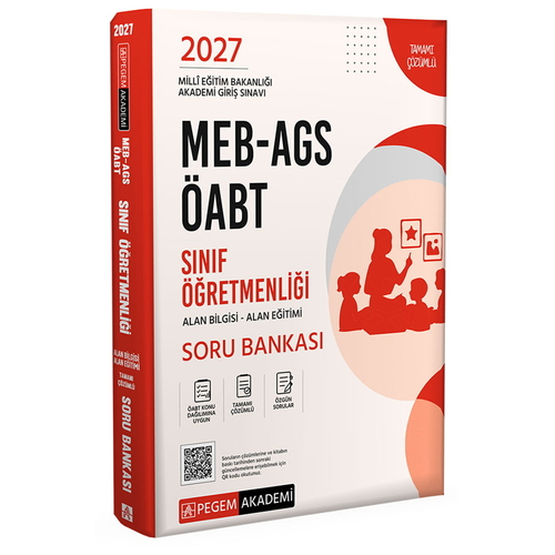 MEB AGS ÖABT Sınıf Öğretmenliği Soru Bankası Pegem Akademi 2027