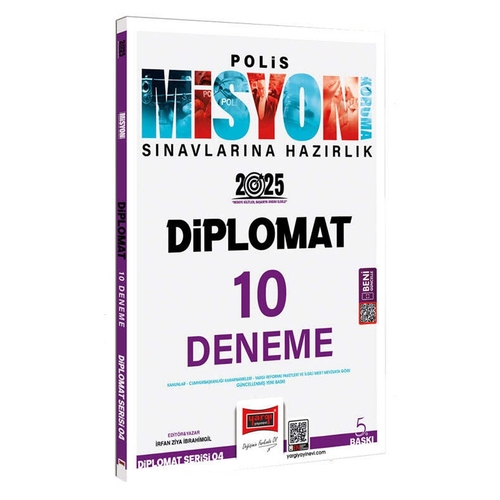 Polis Misyon Sınavlarına Hazırlık Diplomat 10 Deneme Yargı Yayınları 2025