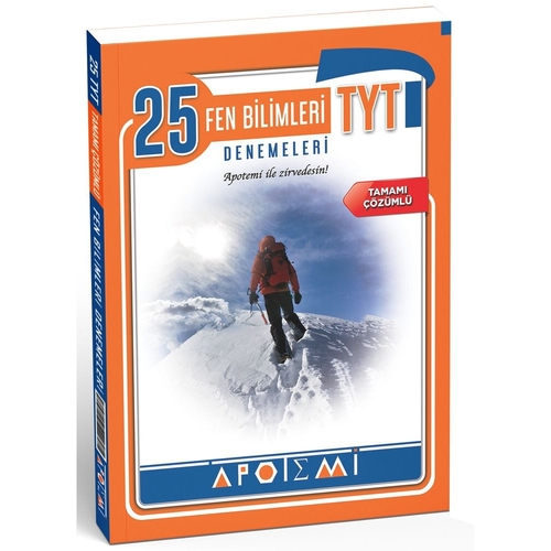 TYT Fen Bilimleri 25 Deneme Apotemi Yayınları