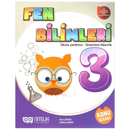 3. Sınıf Fen Bilimleri Konu Kitabı Nitelik Yayınları