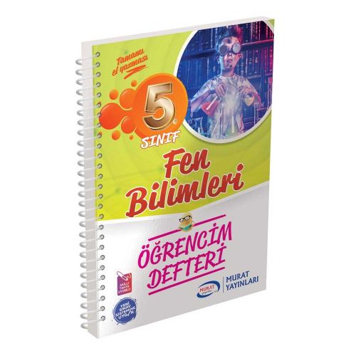 5. Sınıf Fen Bilimleri Öğrencim Defteri Murat Yayınları