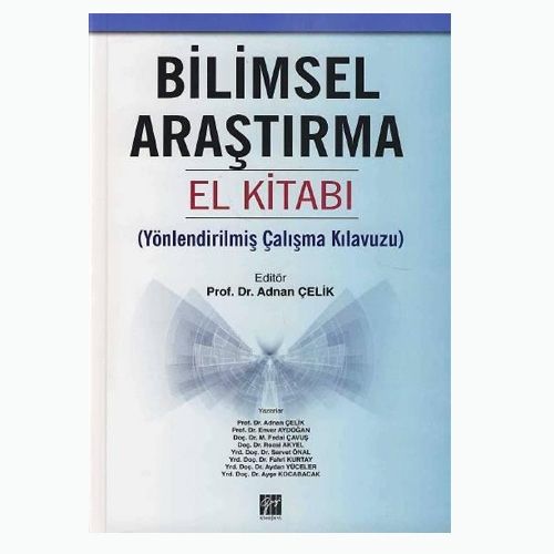 Bilimsel Araştırma El Kitabı - Adnan Çelik