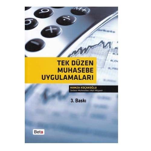 Tek Düzen Muhasebe Uygulamaları - Hamza Koçakoğlu