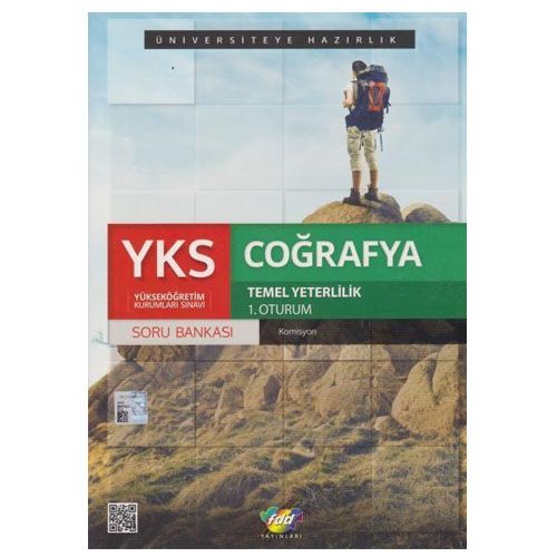 YKS TYT Coğrafya Soru Bankası 1. Oturum - Fdd Yayınları