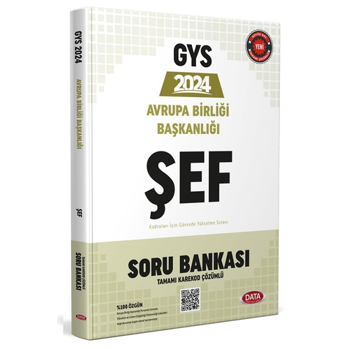 GYS Avrupa Birliği Başkanlığı Şef Soru Bankası Data Yayınları 2024
