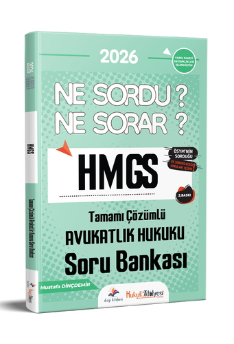 HMGS Hakimlik Ne Sordu Ne Sorar Avukatlık Hukuku Soru Bankası Dizgi Kitap Yayınları 2026