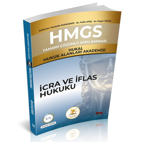HMGS HUKAL Soru Bankası İcra ve İflas Hukuku Savaş Yayınları Nisan 2025