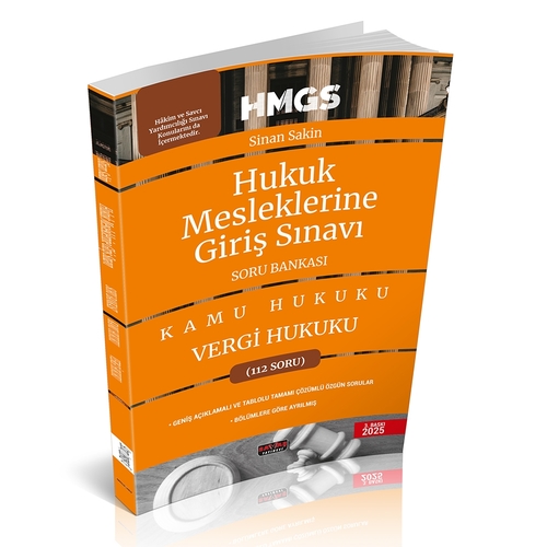 HMGS Vergi Hukuku Soru Bankası Savaş Yayınları Şubat 2025