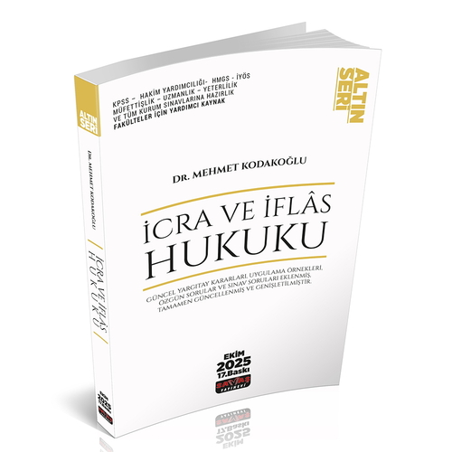 İcra ve İflas Hukuku Konu Anlatımı Mehmet Kodakoğlu Ekim 2025