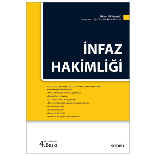 İnfaz Hakimliği - Nimet Özkavalcı