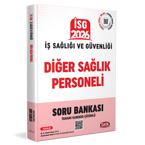 İş Sağlığı ve Güvenliği İSG Diğer Sağlık Personeli Soru Bankası Data Yayınları 2026