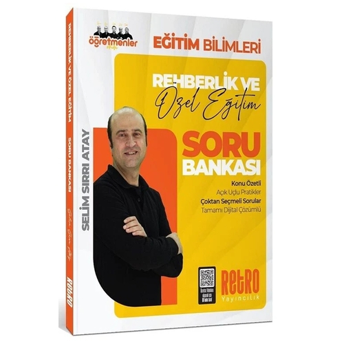 KPSS Eğitim Bilimleri Rehberlik ve Özel Eğitim Soru Bankası Retro Yayınları 2025