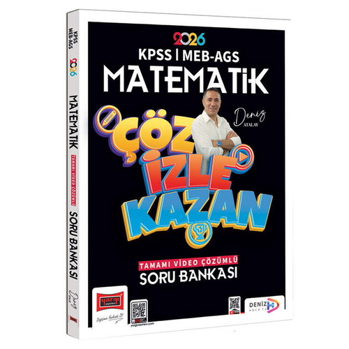 KPSS MEB AGS Matematik Çöz İzle Kazan Soru Bankası Yargı Yayınları 2026