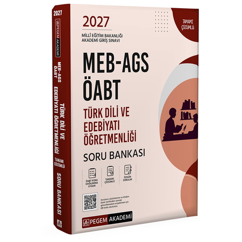 MEB AGS ÖABT Türk Dili ve Edebiyatı Öğretmenliği Soru Bankası Pegem Akademi 2027