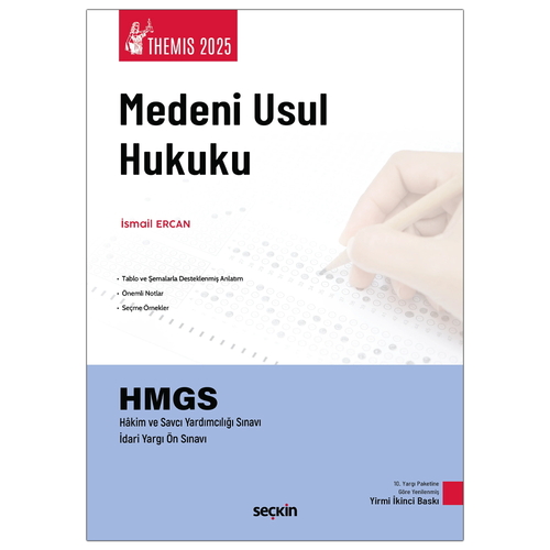 THEMIS Medeni Usul Hukuku Konu Kitabı - İsmail Ercan 2025