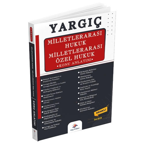 YARGIÇ Milletlerarası Hukuk Milletlerarası Özel Hukuk Konu Anlatımı Dizgi Kitap Yayınları 2024