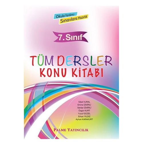 7. Sınıf Tüm Dersler Konu Anlatımı Palme Yayınları