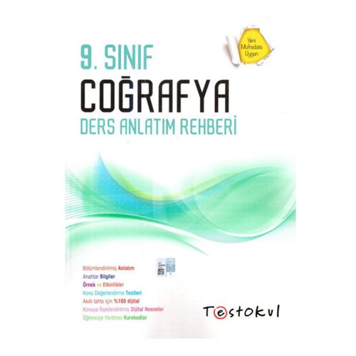 9. Sınıf Coğrafya Ders Anlatım Rehberi Test Okul Yayınları