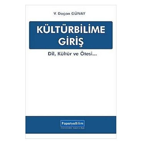 Kültürbilime Giriş - V. Doğan Günay
