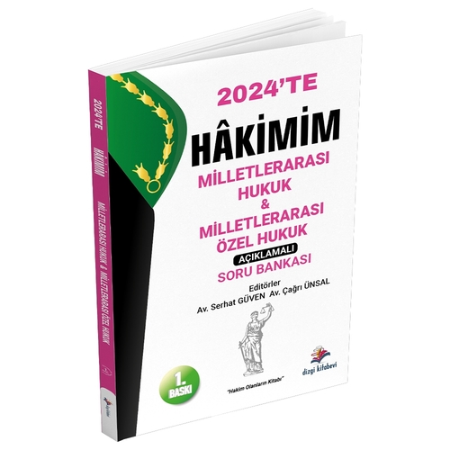 Hakimim Milletlerarası Hukuk Milletlerarası Özel Hukuk Soru Bankası Dizgi Kitap Yayınları 2024