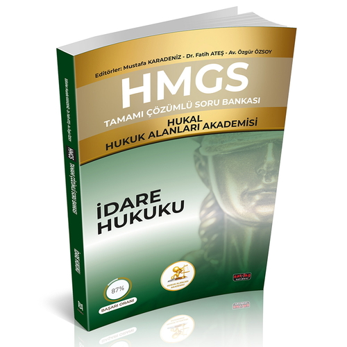 HMGS HUKAL Soru Bankası İdare Hukuku Savaş Yayınları Nisan 2025