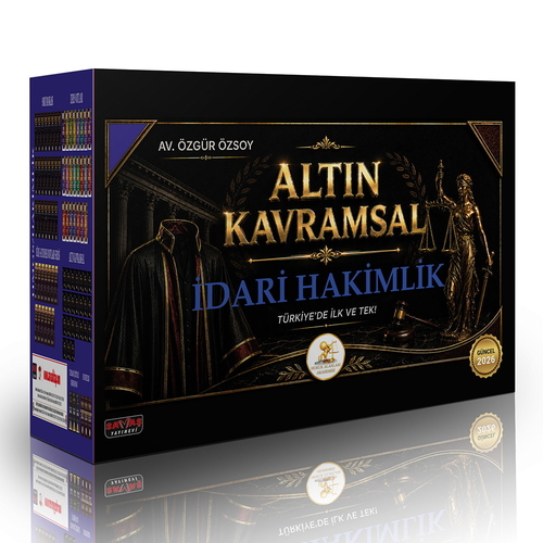 HUKAL Altın Kavramsal İdari Hakimlik Seti Savaş Yayınevi 2026